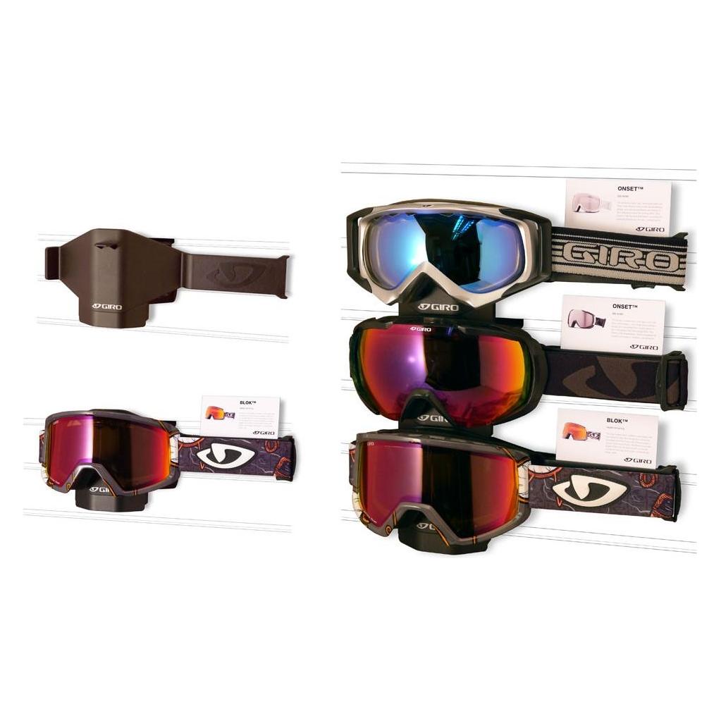 MGA Griff für Exposition Goga Giro/Bell (Space Wall Monting System) Set 6 PCs Schwarz (35782167)