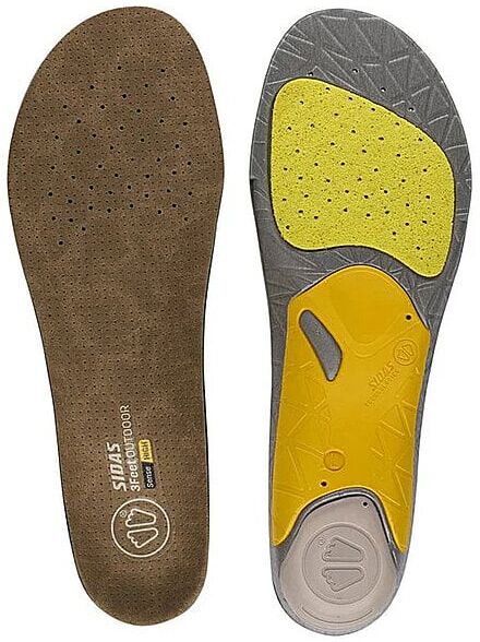 SIDAS Einlegesohlen fürs Wandern - 3Feet Outdoor High orange   42/43 B