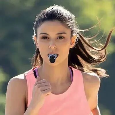 Lush Living Finds Breathing Exercise For Lungs, Lung Capacity Trainer, Endurance Equipment white