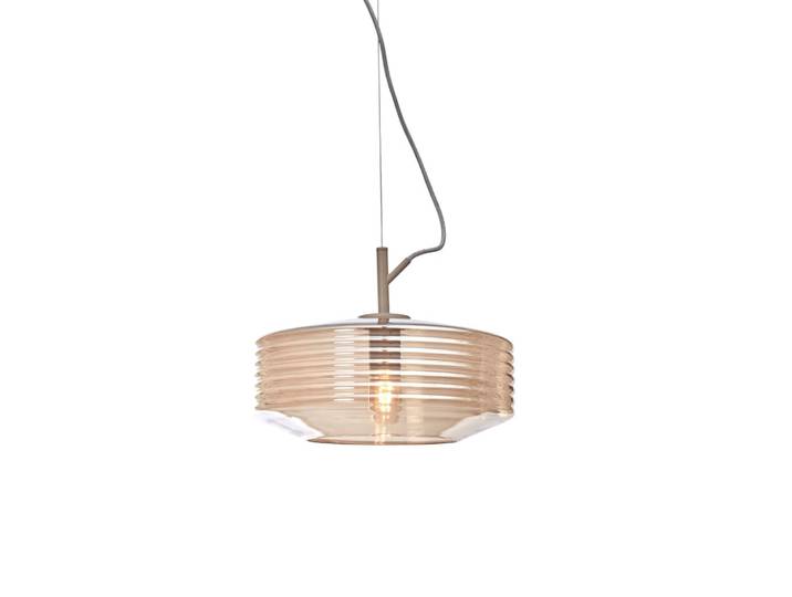 Suspension verre brun ø35cm