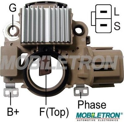 Mobiletron Generatorregler Vr-H2009-118 Für Mitsubishi Nissan