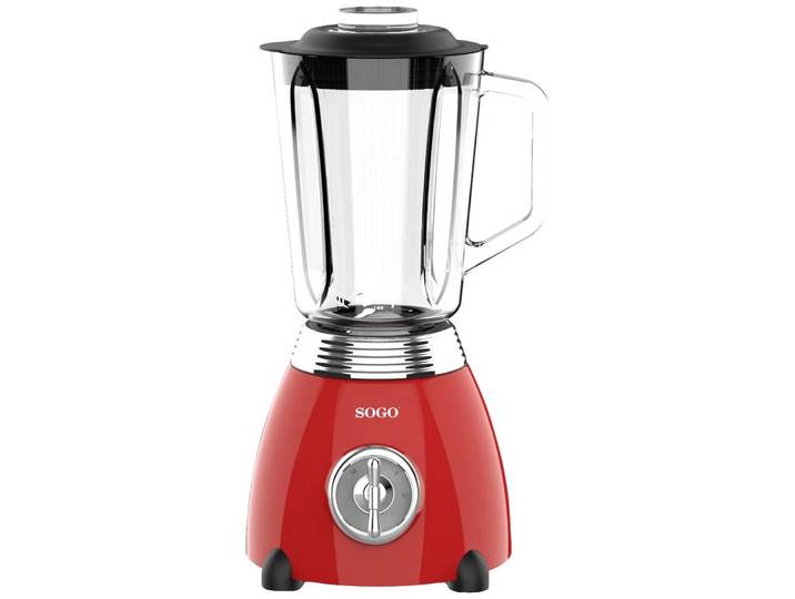 Sogo Standmixer SOGO Human Technology Standmixer Rot (metallic)