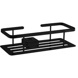 Smedbo SIDELINE - Korb für die Brausestange. Schwarz. Korb 250 x 103 mm. DB3006