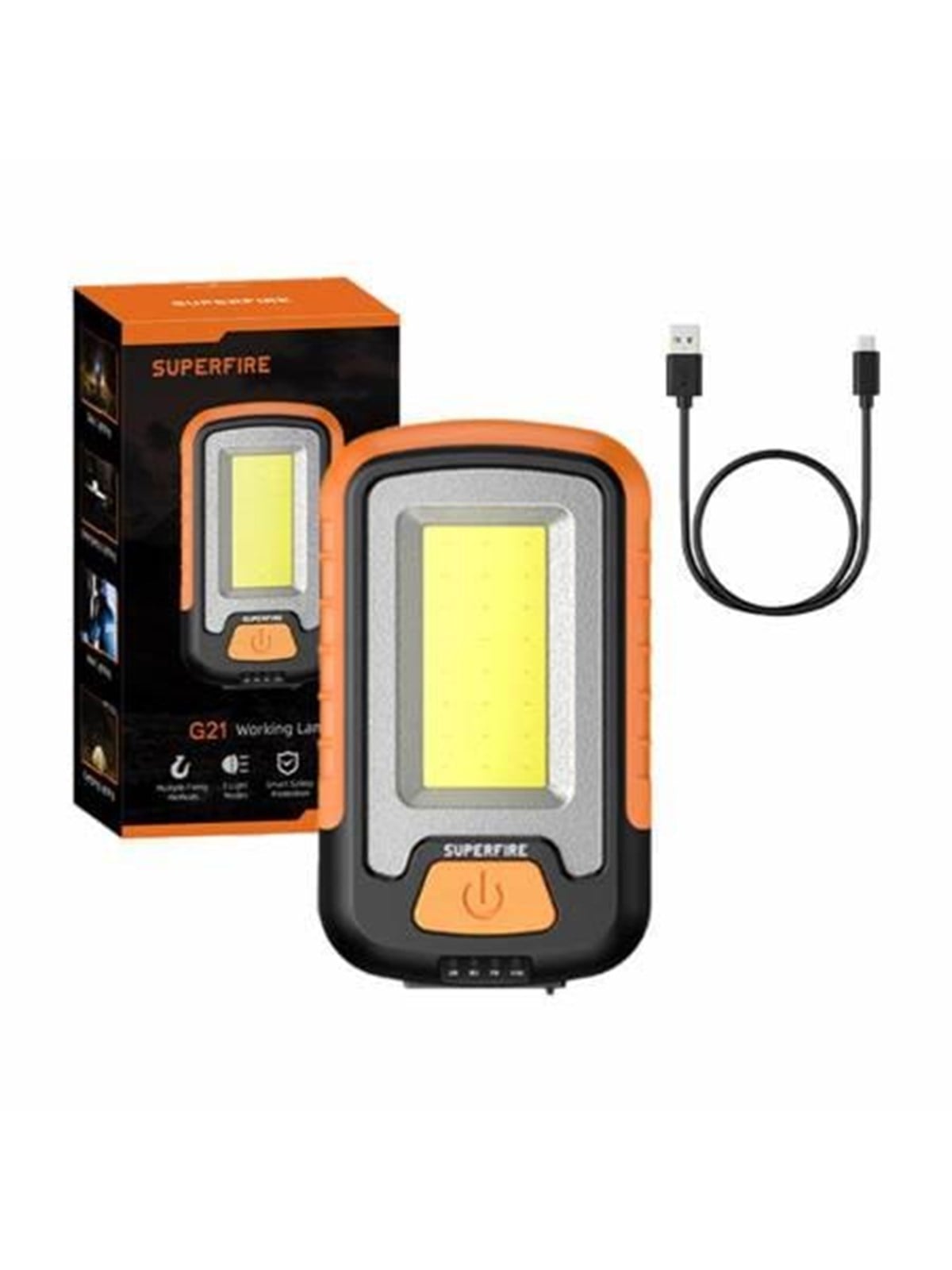 Superfire Workshop Flashlight G21 650lm USB