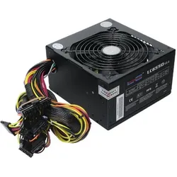 LC-Power SuperSilent Black-Edition 6550 (550 W), PC Netzteil, Schwarz
