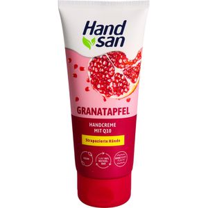 Handsan Handcreme Granatapfel, Q10, für trockene Haut, 90ml