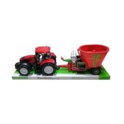 Macyszyn Toys Traktor mit Futterwagen (67720025)