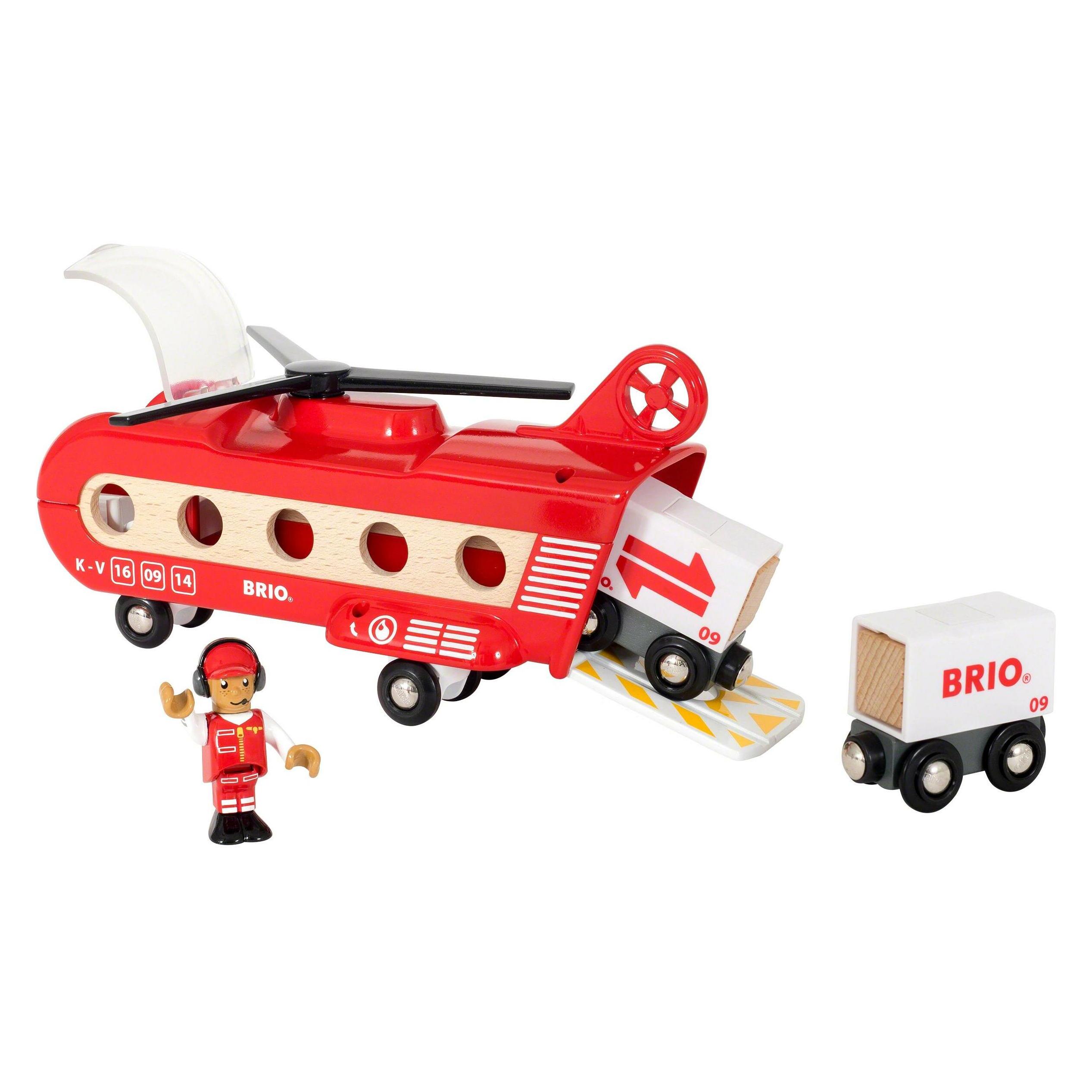 Brio Eisenbahn-Transporthubschrauber (33886)