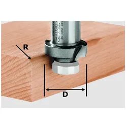 Festool Abrundfräser Fräser HW R5-OFK 500 für OFK 500 490095