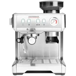 Gastroback Espresso Advanced Barista, Siebträgermaschine, Silber