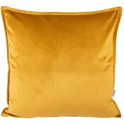 KISSENHÜLLE Samt&Sonders curry-senf 45/45 cm