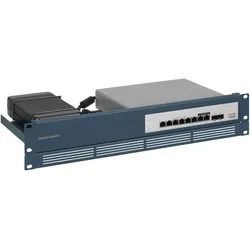 Rackmount.IT Rackmount IT Rackmount Kit RM-CI-T18 für Meraki MS130-8X / MS130-12X, Serverschrank Zubehör, Blau