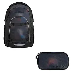 Coocazoo Mate Rainbow Illusion Schulrucksack Set 2tlg
