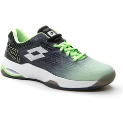 Lotto, Damen, Hallenschuhe, damen-hallenschuhe superrapida 100 (37), Grün, Weiss, Schwarz
