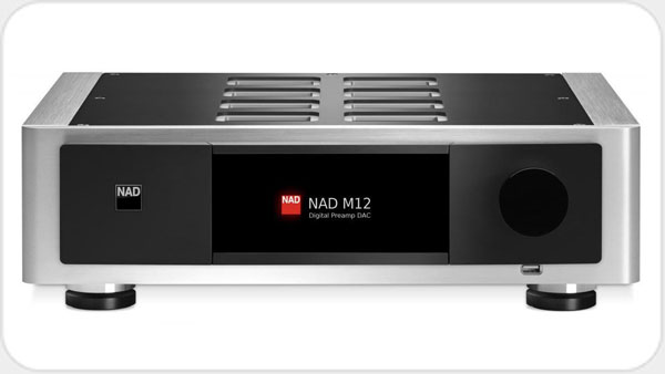 NAD M 12 Digital Stereo Vorverstärker *silber-schwarz* NA21121