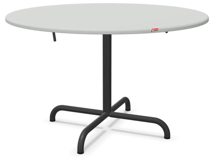 Salontisch Davos Rund von Schaffner / Farbe: Alusilber / Grösse: x cm