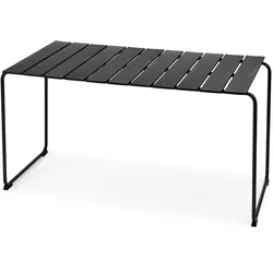 Mater Ocean Tisch, 140 x 70 cm, schwarz