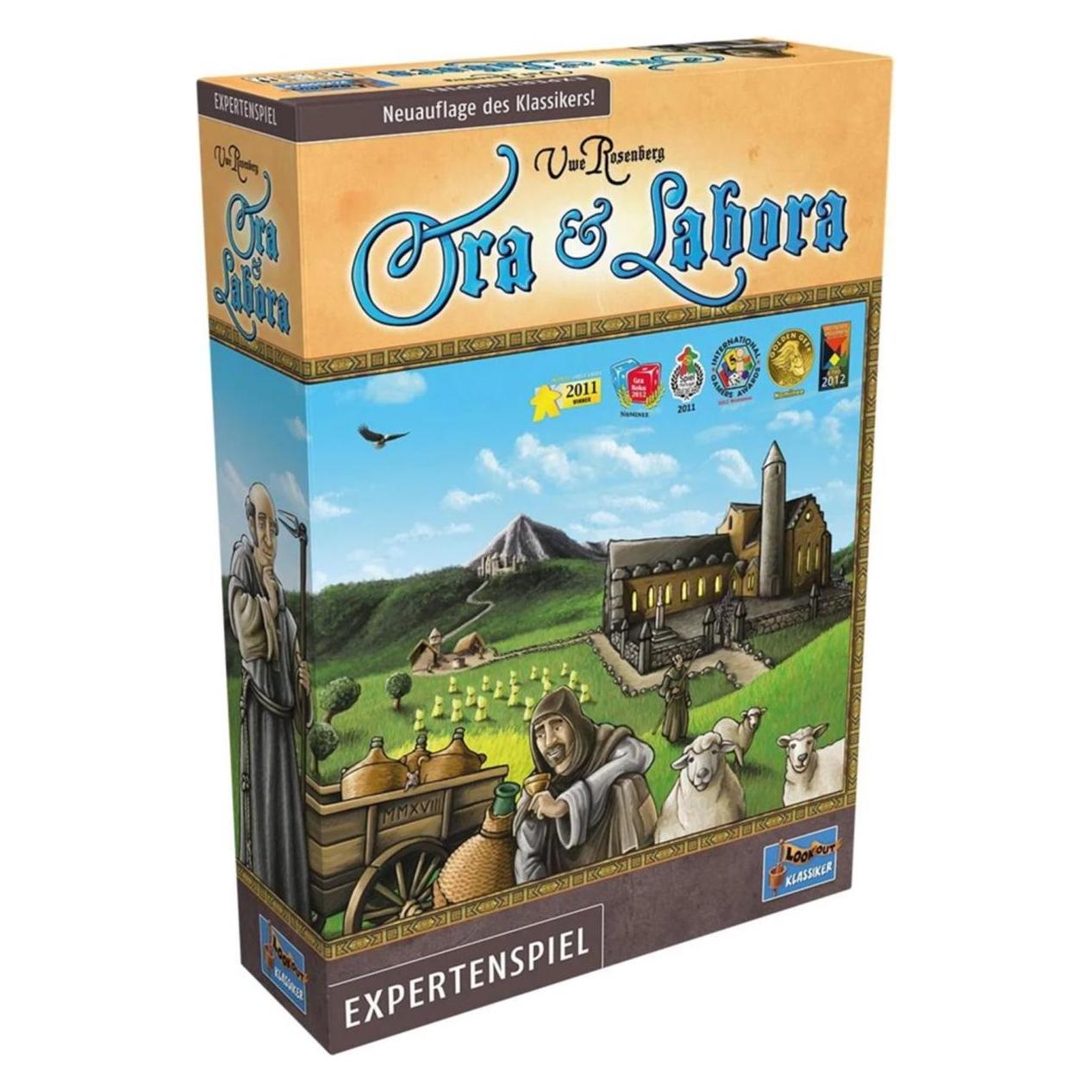 Lookout 22160046 - Ora et Labora, Kartenspiel, 1-4 Spieler, ab 12 Jahren (DE-Ausgabe) (Deutsch, 1 - 4 Spieler) (22160046)