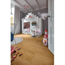 MEISTER Lindura-Holzboden HD 400 Eiche natur gebürstet 8913 - ultramattlackiert 5G Dry® 2200 mm