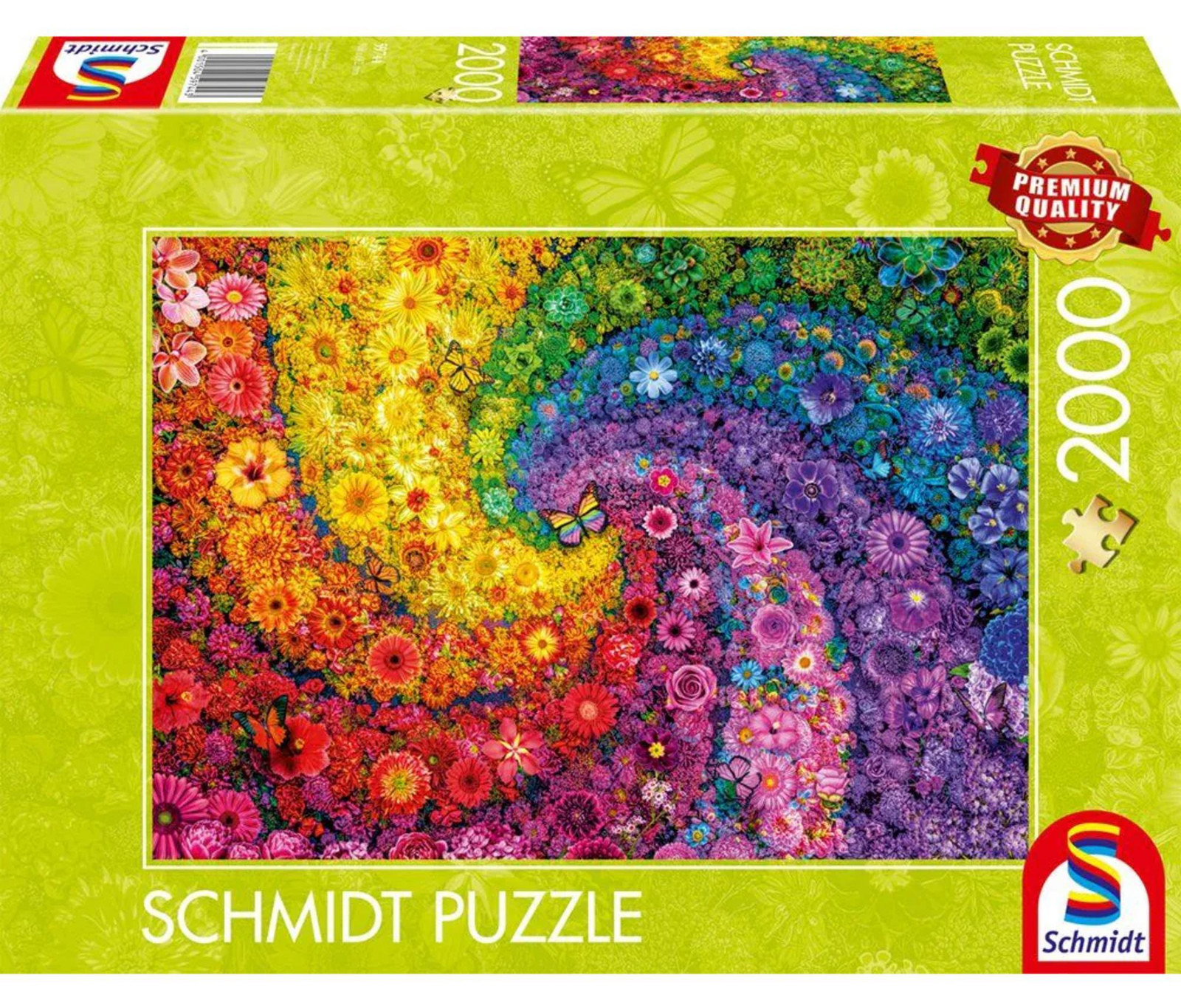 Schmidt Spiele Legpuzzel Een kleurrijke bloemenpracht 2000 stukjes