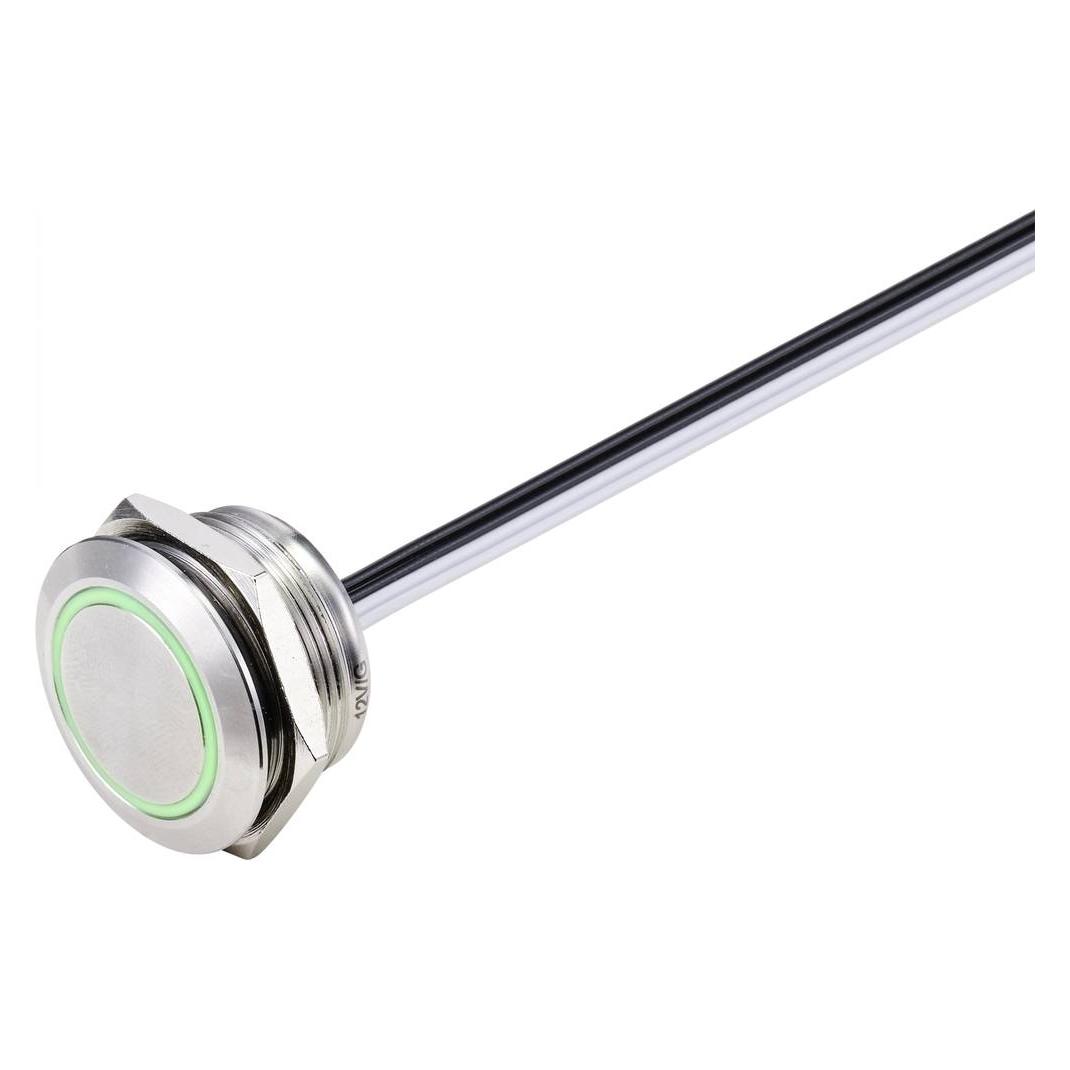 Tru Components Drucktaster 16 mm Edelstahl (TC-9219112)