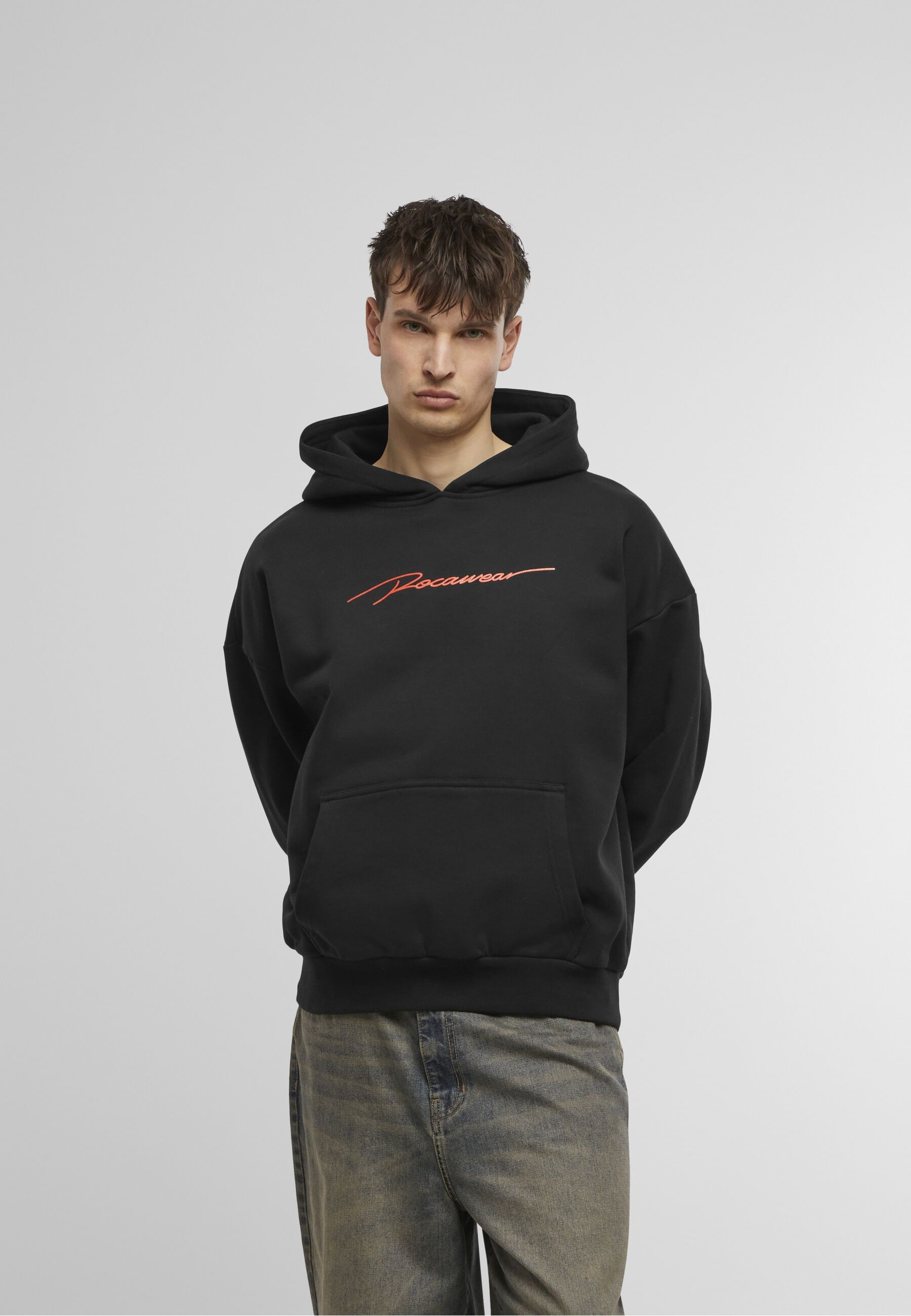 Kapuzensweatshirt ROCAWEAR "Rocawear Rocawear Howard Hoody", Herren, Gr. S, schwarz, 100% Baumwolle, Rundhals, Sweatshirts