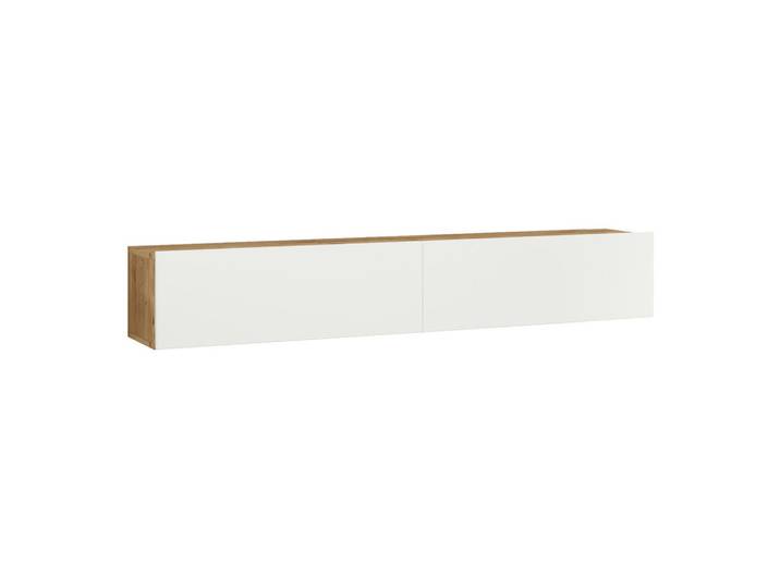 [en.casa] Tv-Element Lapinlahti, Weiß, Holzwerkstoff, 180x29.5x31.5 cm, Wohnzimmer, TV Möbel, Lowboards, Lowboards stehend