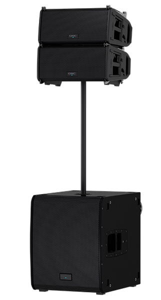 QSC LA108/LS118 Power Bundle nero