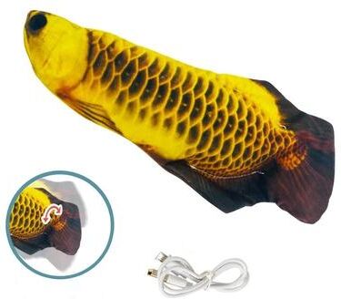 Uplift Treasures Interactive Floppy Fish Cat Toy USB Rechargeable Realistic Moving Pet Toy 05