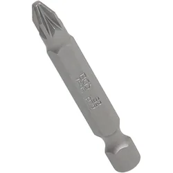 BGS 4595 Bit für Bohrmaschinen Kreuzschlitz PZ2 Länge 50mm Antrieb Außensechskant 6,3mm (1/4")