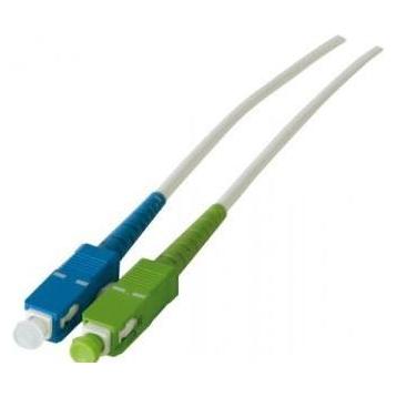 Générique SC-APC/SC-UPC singlemode OS2 9/125 Fiber patch cable white - 3 m (3 m) (392391)