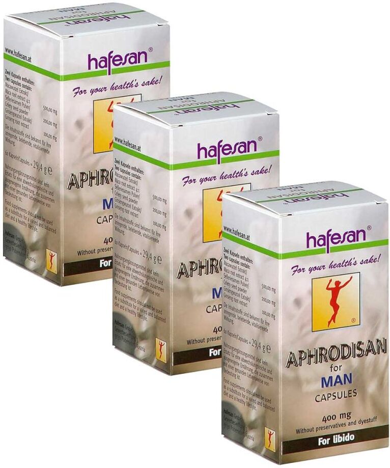 Hafesan Aphrodisan for Man Kapseln 3x60stk