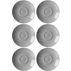 Ritzenhoff & Breker Espressountertassen Doppio, Untertasse, Grau
