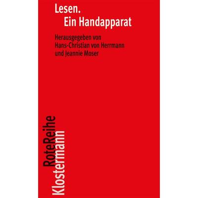 Lesen. Ein Handapparat, Taschenbuch von , Klostermann, Vittorio, 978-3-465-04242-6