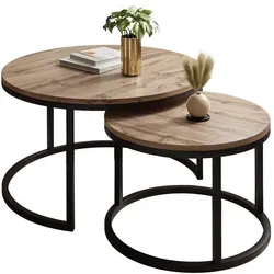 COUCHTISCH CIRI 2-in-1 Eichenoptik Wotan