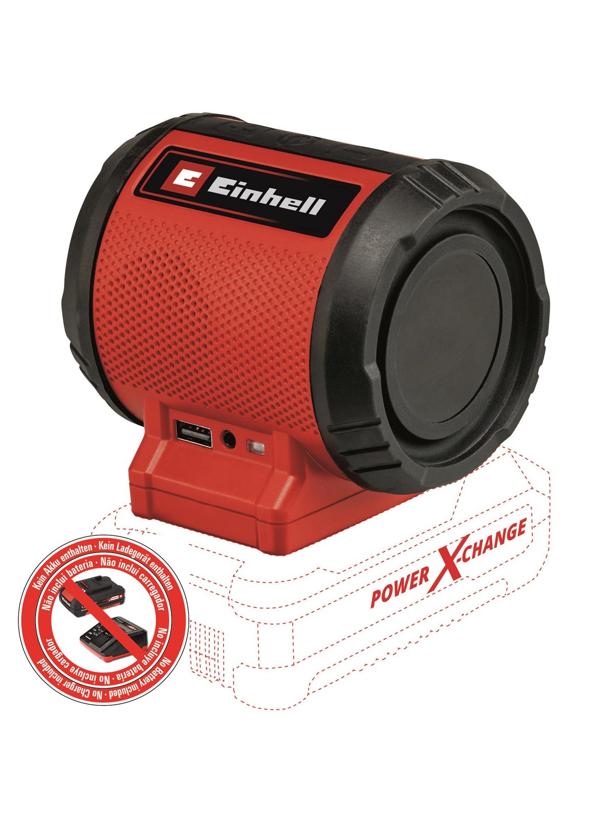 Einhell Cordless Speaker TC-SR 18 Li BT - Solo
