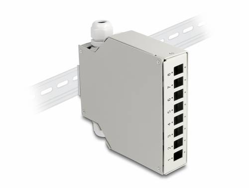 Delock 85931 LWL-Dose Grau 1St.