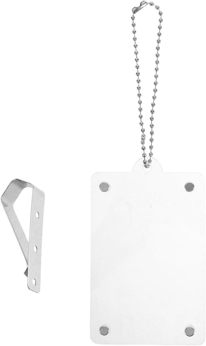 Magnetische Fotohouder Auto Interieur Decoratie - Transparant Acryl - 97 x 6 cm - Diverse kleuren