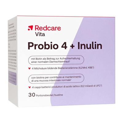 Redcare Probio 4+Inulin Pulver 30 St