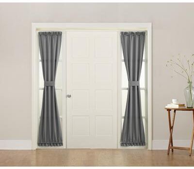 Porch & Den Inez Energy-efficient Sidelight Curtain Panel, Single Panel