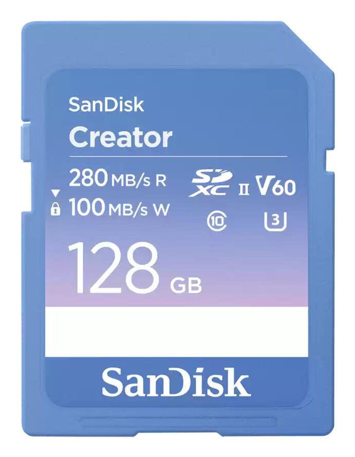 SanDisk Creator SDXC-Speicherkarte 128 GB SDSDXEP-128G-GNCIS