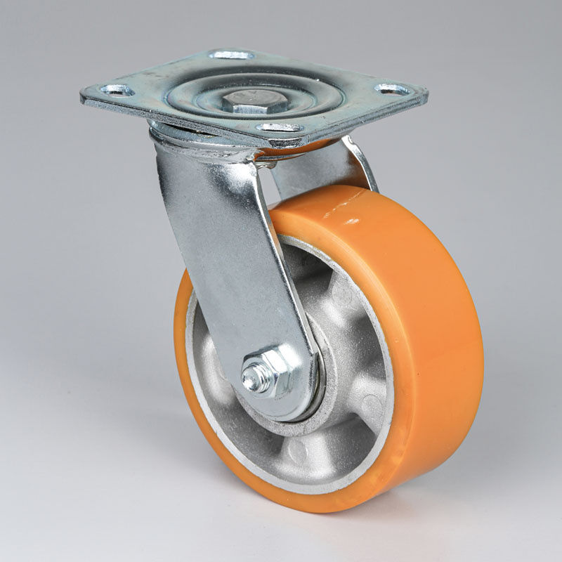 B2B Partner Lenkrolle aus Polyurethan, 125 mm