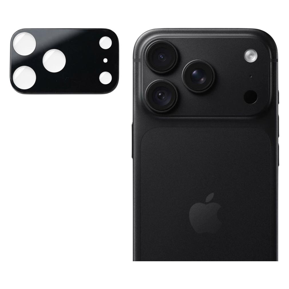Techsuit - Vollglas-Kamerascheibe - iPhone 18 Pro - Schwarz (Apple iPhone 18 Pro) (75658451)