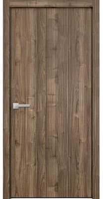 SARTODOORS Planum 0010 Walnut Wood Prehung Interior Door