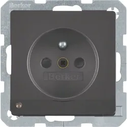 Berker Steckdose anth/sa 6765106086