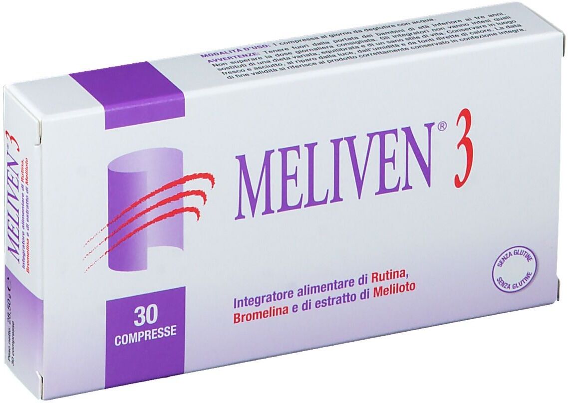 NATURAL BRADEL Srl Natural Bradel, Meliven 3, 30 Compresse