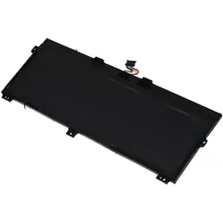 AccuCell Akku Lenovo ThinkPad X390 Yoga 20NQS05R00, Typ L18L3P72 (4100 mAh), Notebook Akku, Schwarz