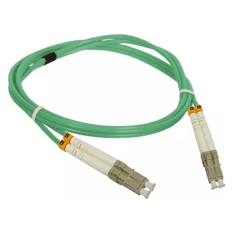 Albrecht A-LAN FO Repair Cable MM OM3 LC-LC Duplex 50/125 2.0m (FOC-LCLC-5MMD-2-3) (2 m) (FOC-LCLC-5MMD-2-3)