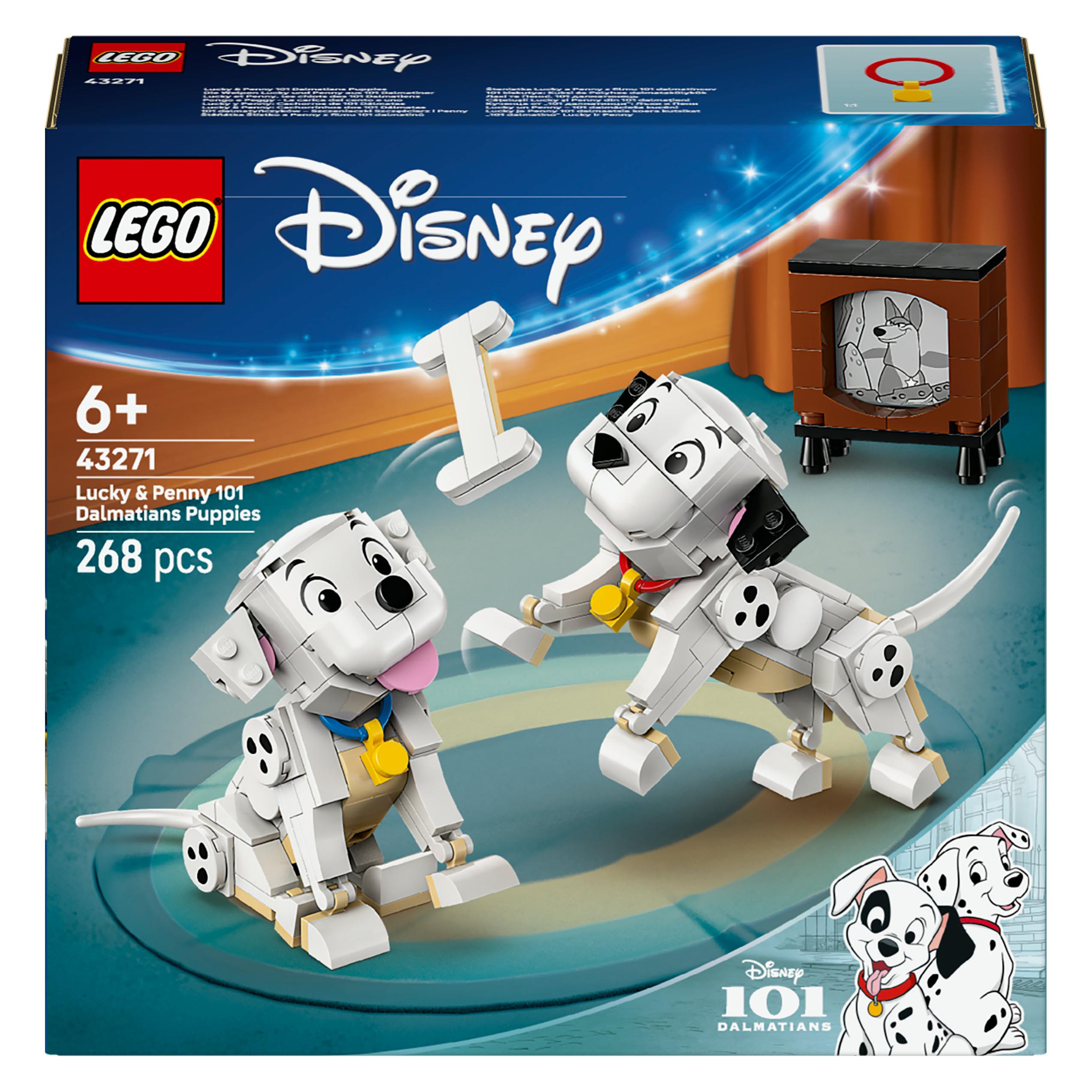 LEGO Die Welpen Lucky und Penny aus 101 Dalmatiner (43271)