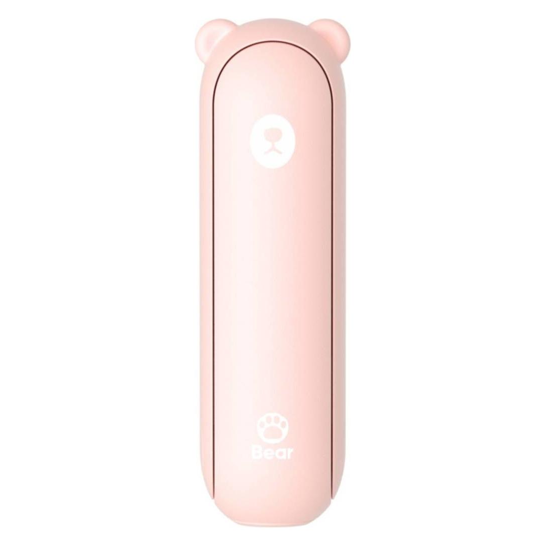 Jisulife Handheld Fan Life8 Portable USB Fan with Power Bank Function 2000mAh and Flashlight - Pink (6975061536635)